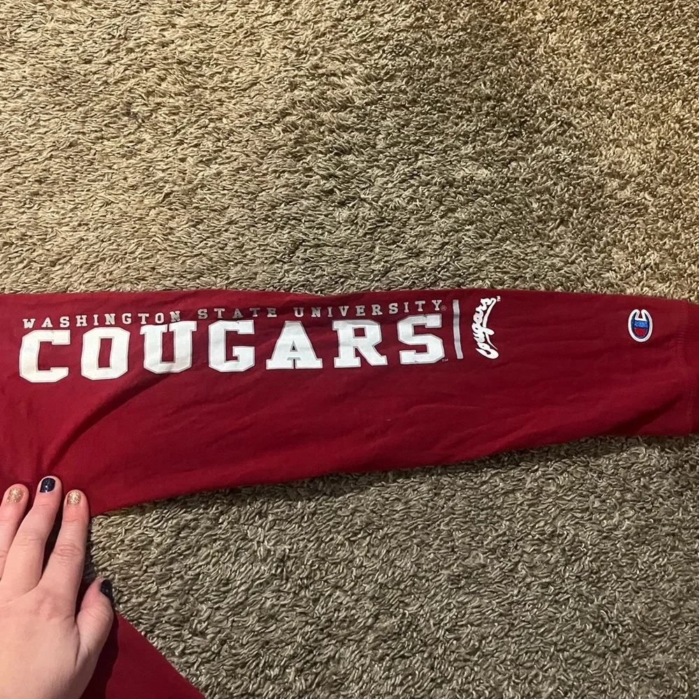 Champion Washington State Cougars Men's Long Sleeve Size Medium - Picture 3 of 7